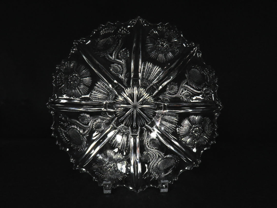 Thistle Pattern Serving Dish