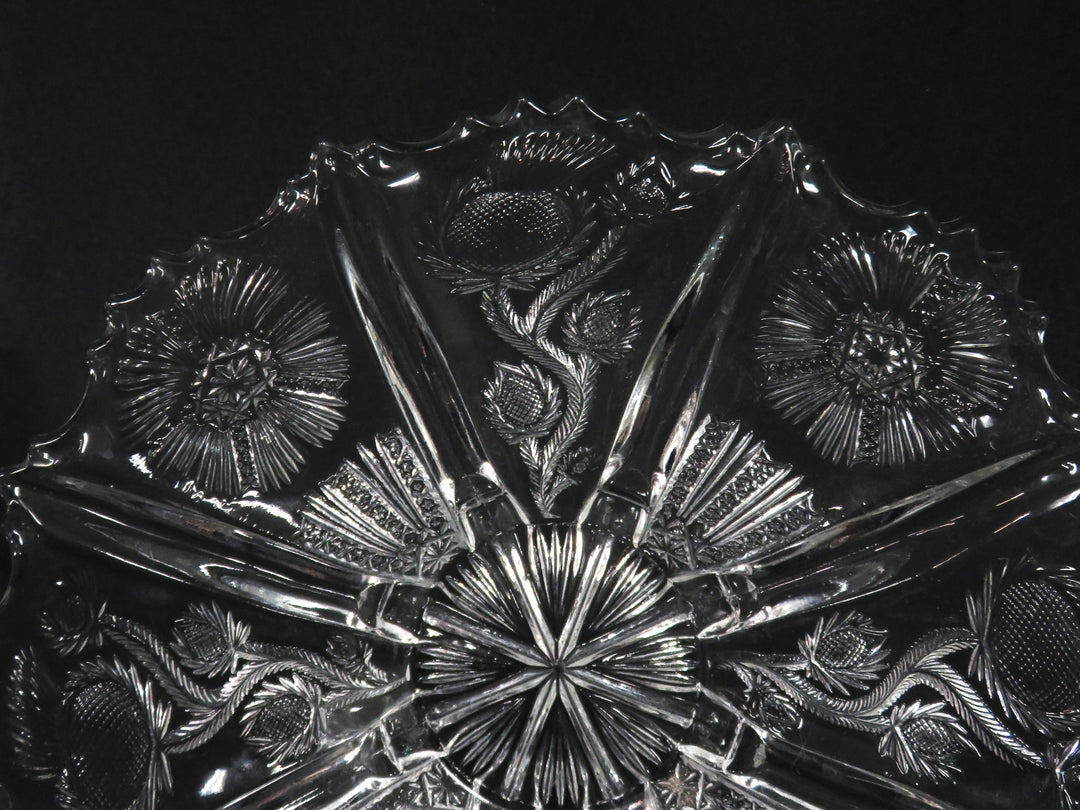 Thistle Pattern Serving Dish