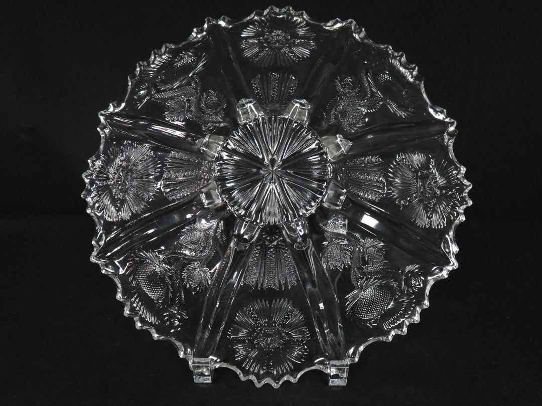 Thistle Pattern Serving Dish