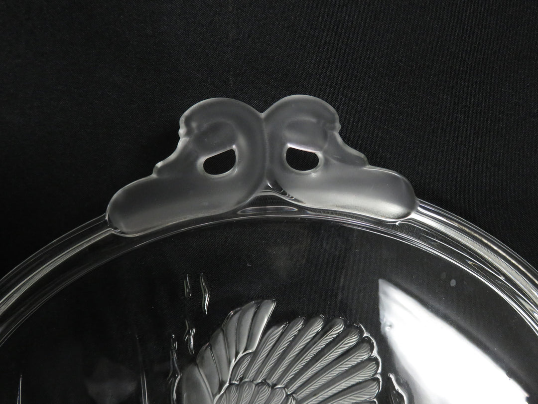 Mikasa Glass Cake Plate