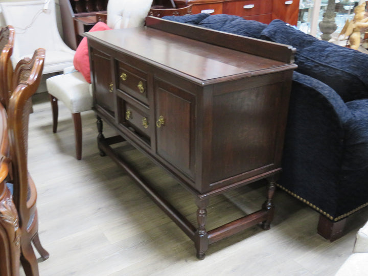 Dark Wood Buffet Cabinet