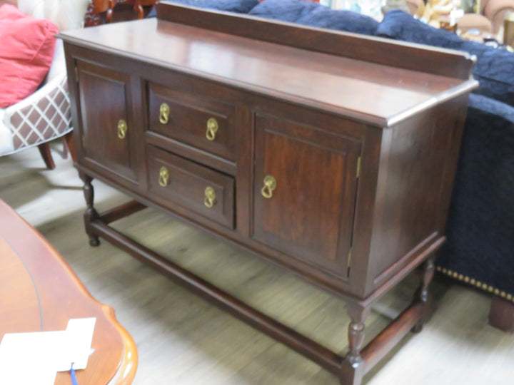 Dark Wood Buffet Cabinet