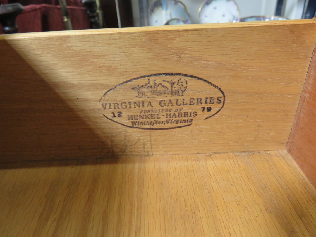 Nine Drawer Mahogany Dresser