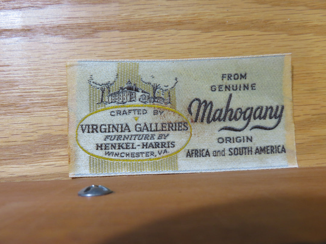 Nine Drawer Mahogany Dresser