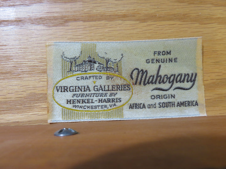 Nine Drawer Mahogany Dresser