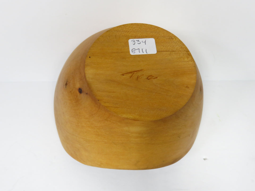 Signed Wood Bowl