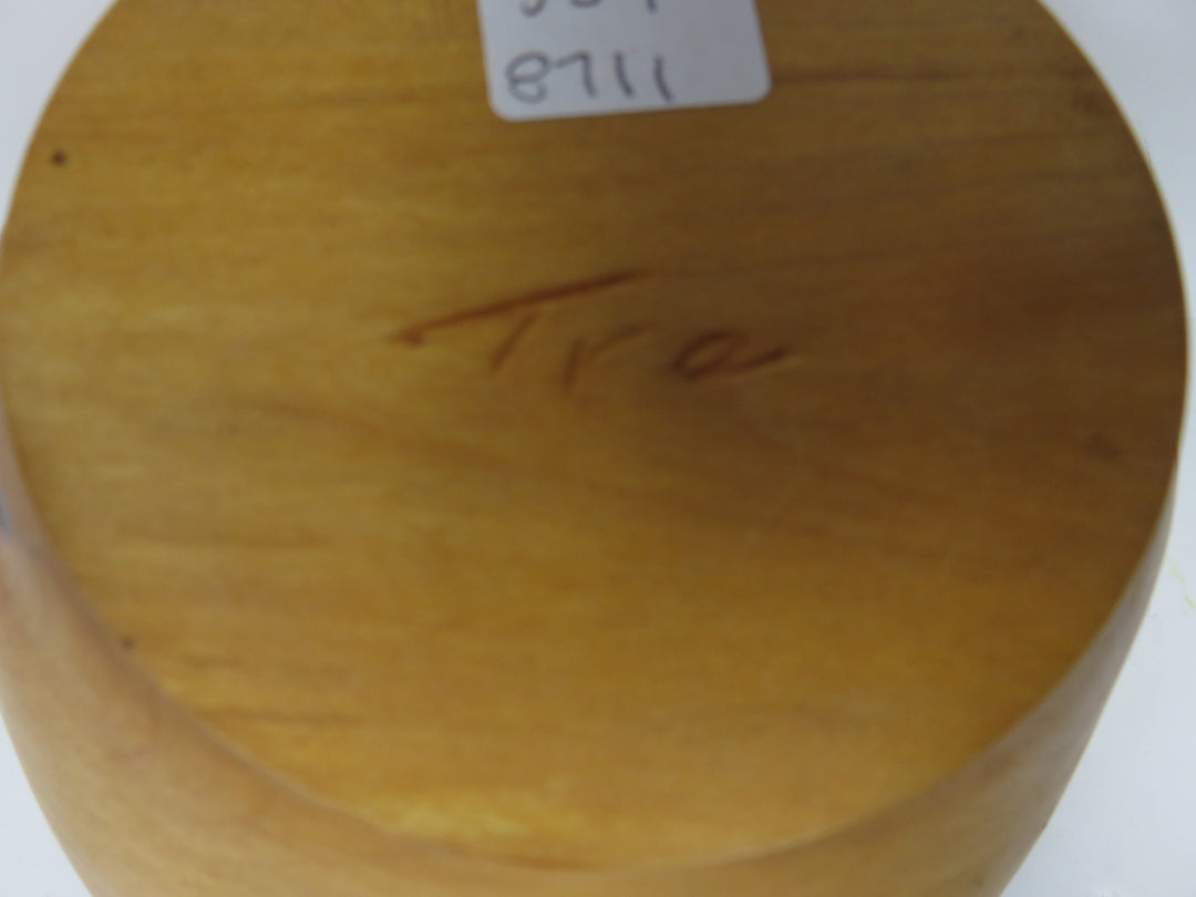 Signed Wood Bowl