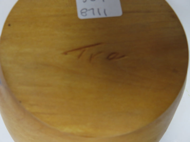 Signed Wood Bowl