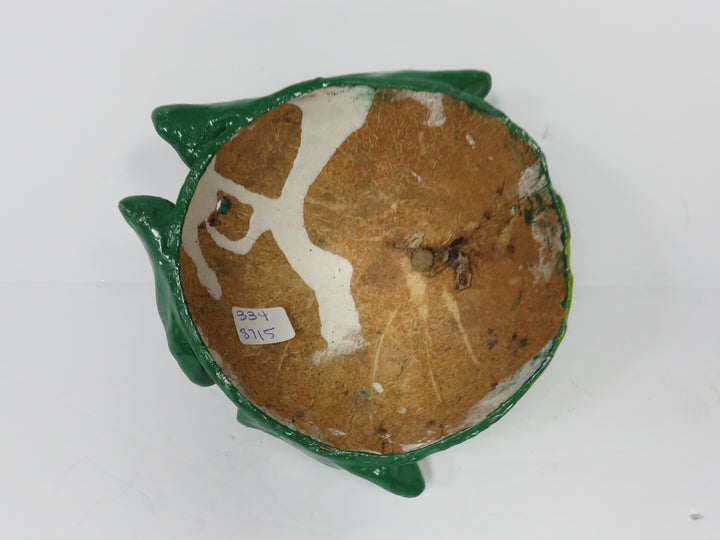 Painted Frog Figurine
