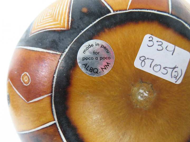 Vintage Pumpkin Shape Box