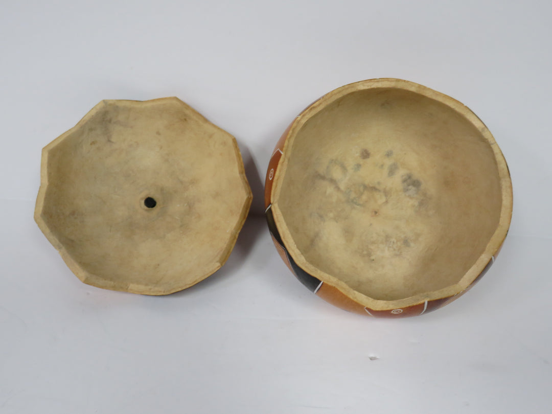 Vintage Pumpkin Shape Box