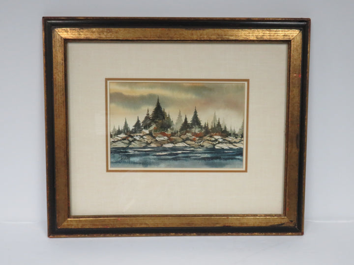 Original Watercolor Painting by Rudolph Ohrning