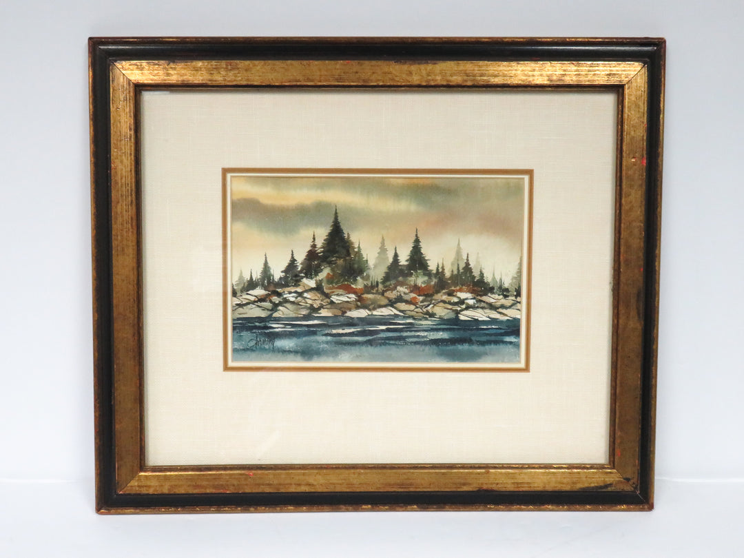 Original Watercolor Painting by Rudolph Ohrning