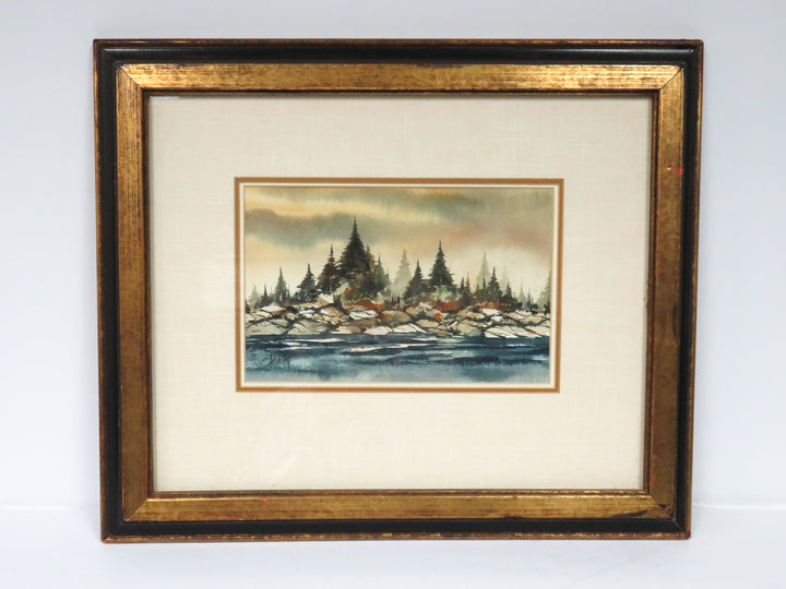 Original Watercolor Painting by Rudolph Ohrning