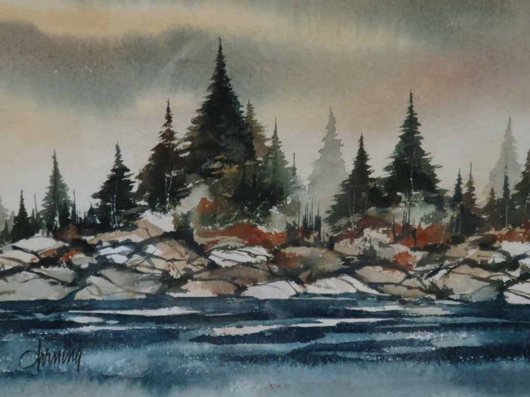 Original Watercolor Painting by Rudolph Ohrning