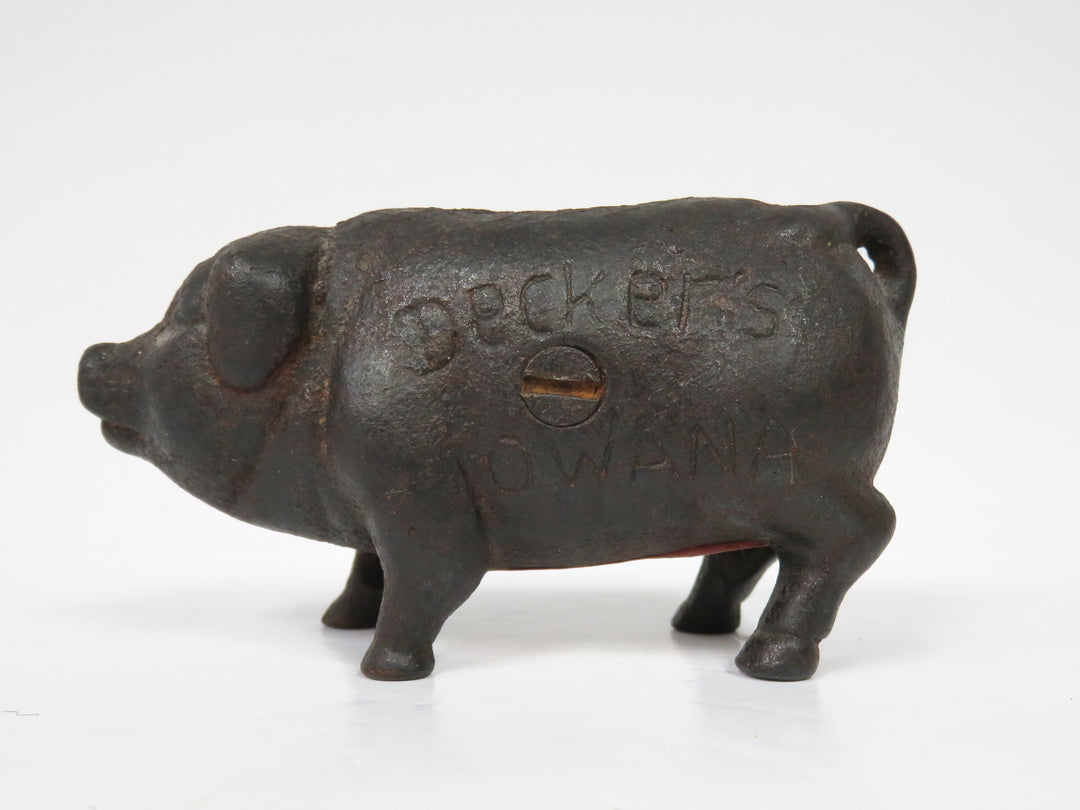Cast Iron Pig Bank