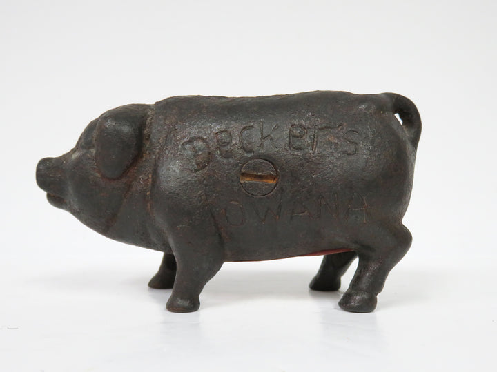 Cast Iron Pig Bank