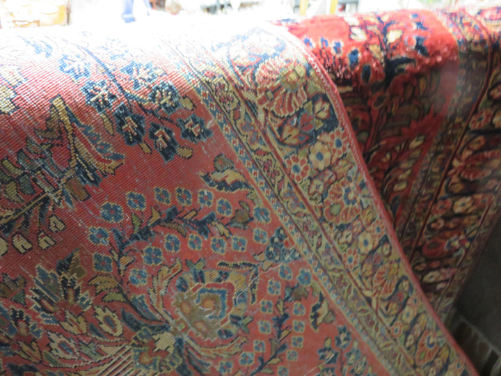Red Sarouk Area Rug