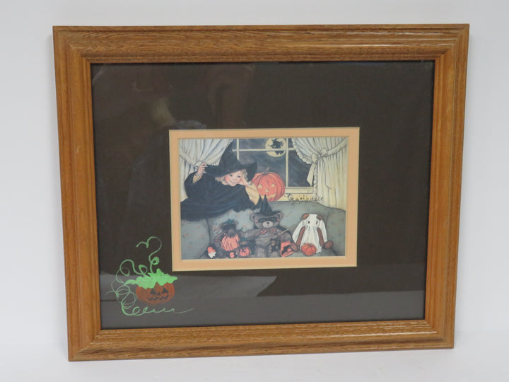 Jacki Neizke Halloween Lithograph
