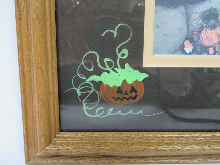 Jacki Neizke Halloween Lithograph