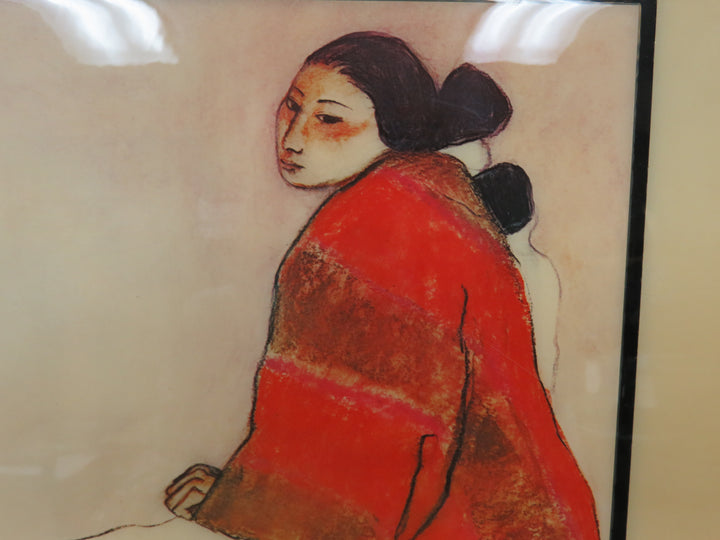 R. C. Gorman Tile Artwork