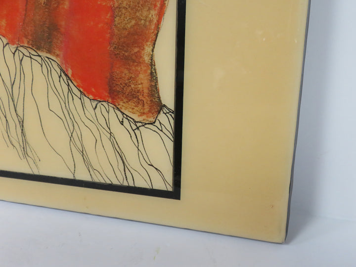 R. C. Gorman Tile Artwork