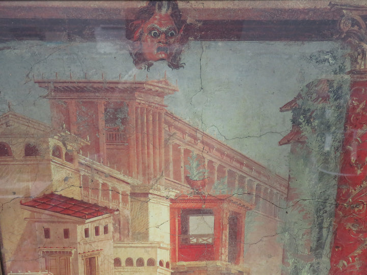 Architectural Print of Roman Fresco