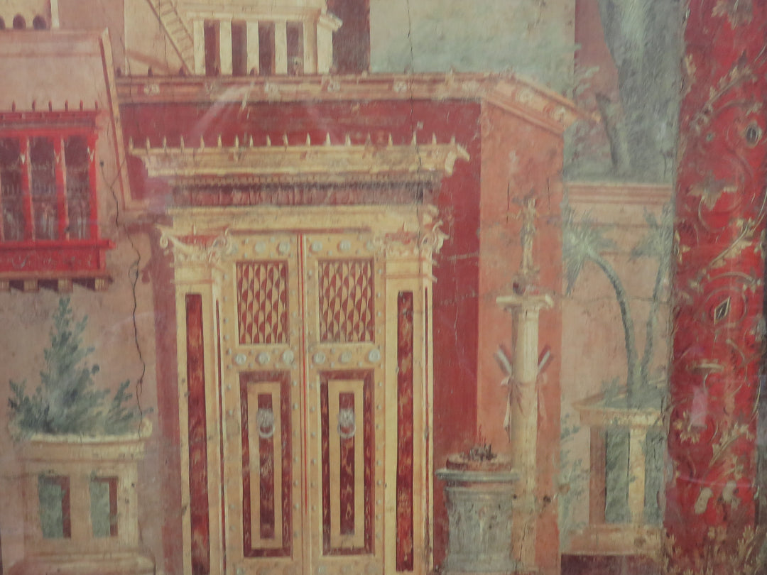 Architectural Print of Roman Fresco