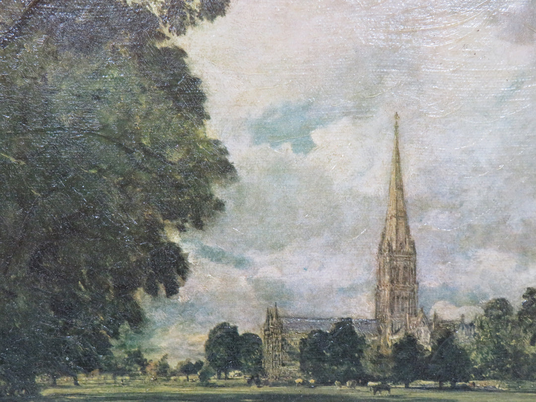 Salisbury Cathedral from Lower Marsh Print