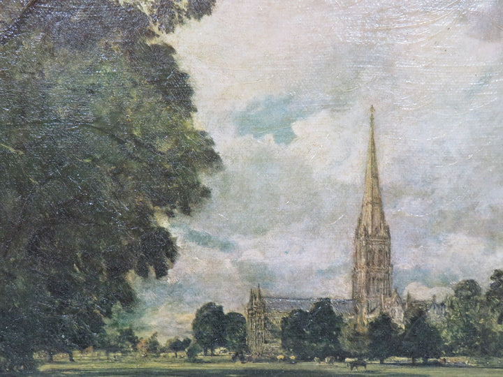 Salisbury Cathedral from Lower Marsh Print