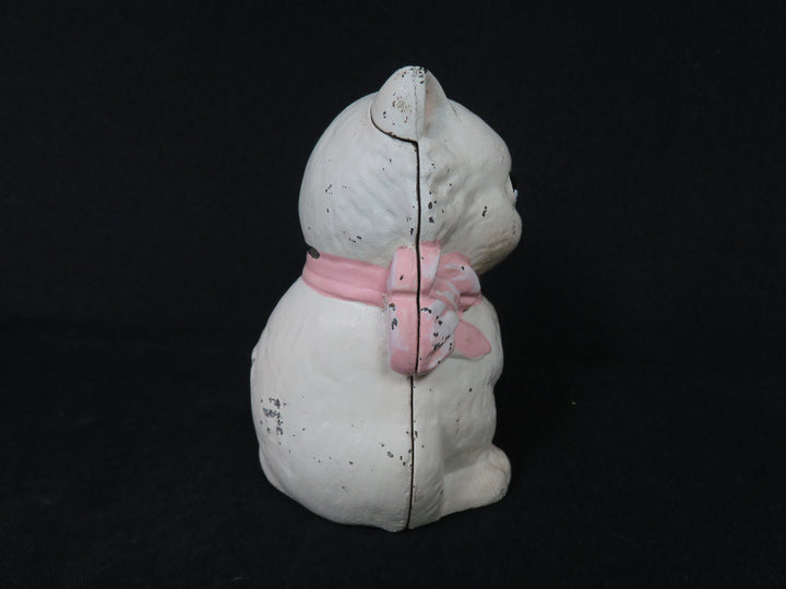 Cast Iron Cat Bank