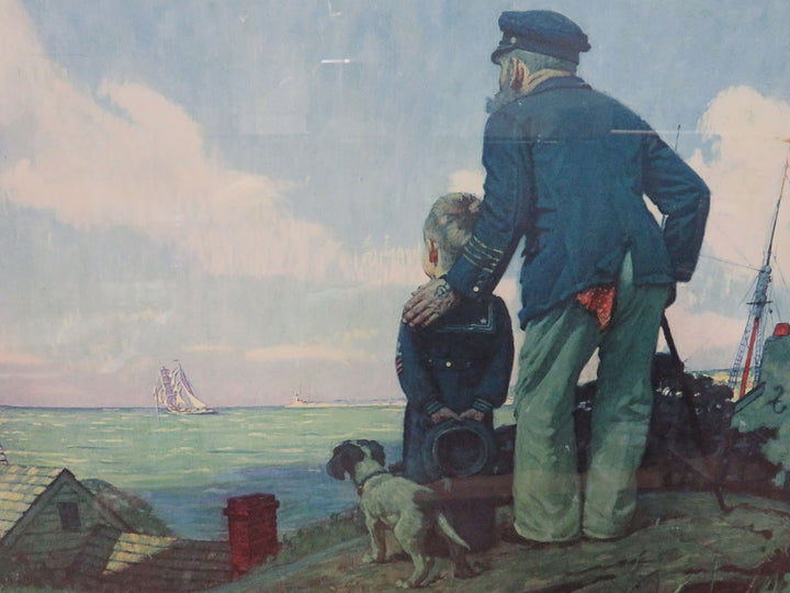 Norman Rockwell Print