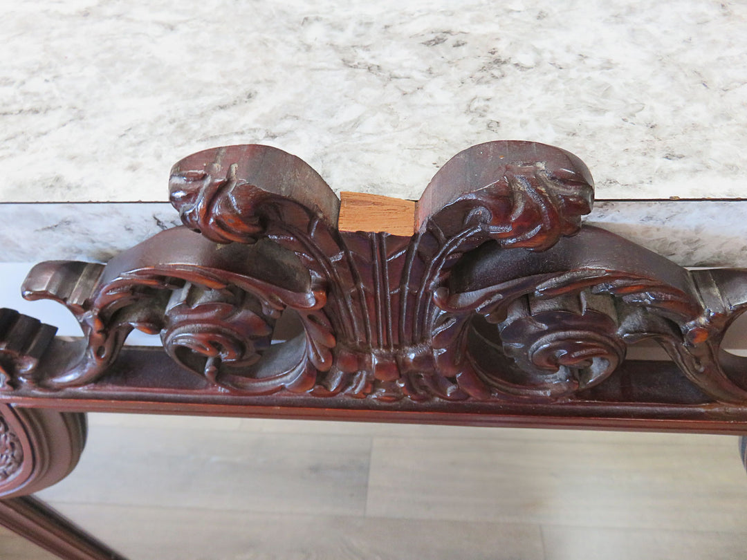 Shield-Shaped Mirror