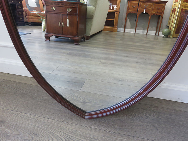 Shield-Shaped Mirror