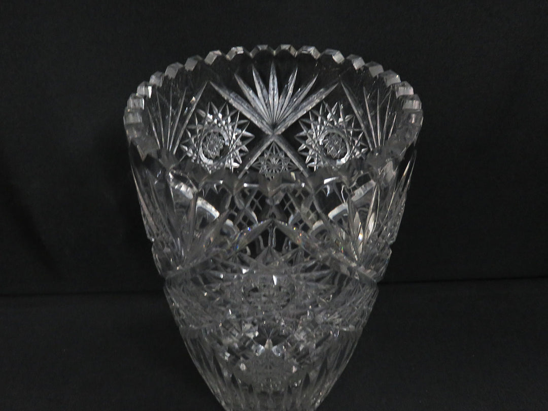 American Brillianrt Crystal Vase