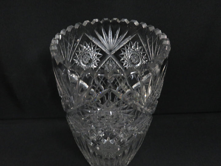 American Brillianrt Crystal Vase