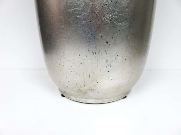 Silver Art Deco Floor Vase