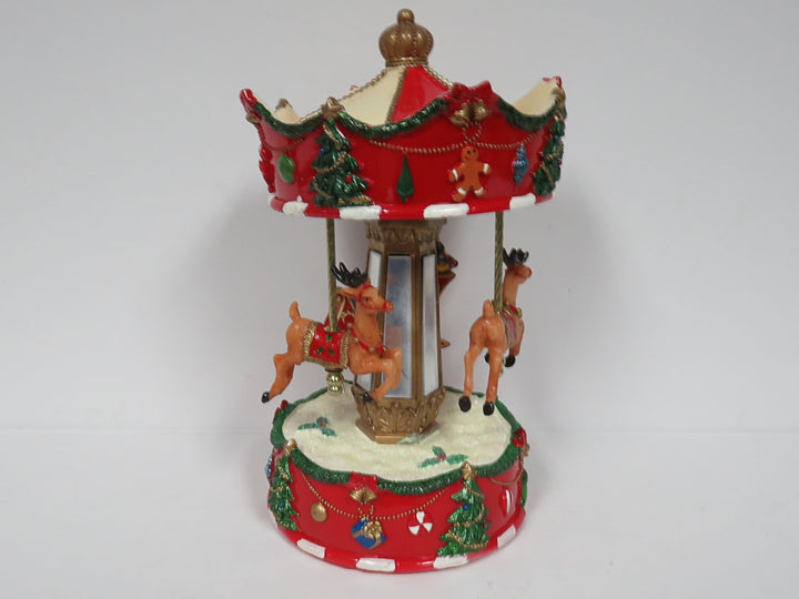 Christmas Carousel Music Box