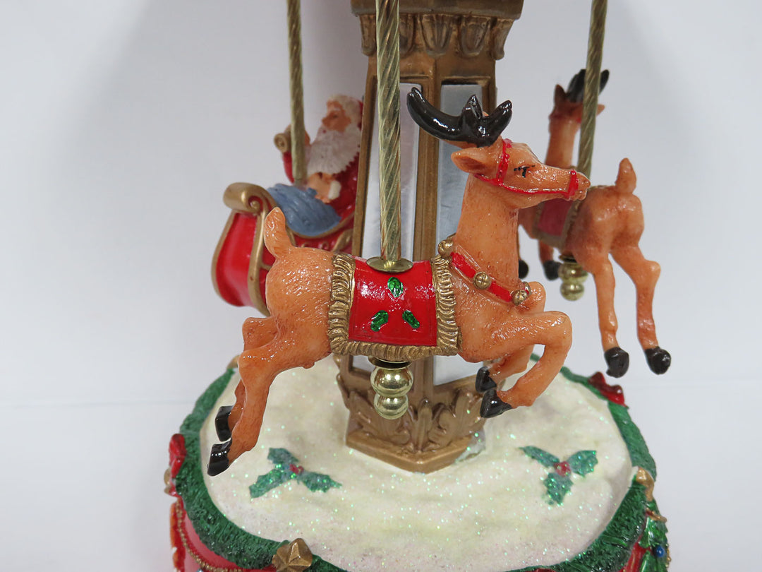 Christmas Carousel Music Box