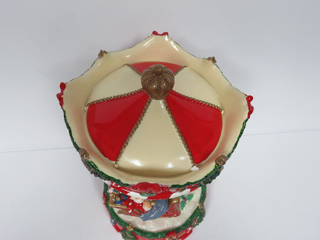 Christmas Carousel Music Box