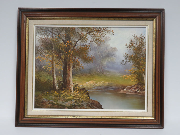 Autumn Trees Oil Painting