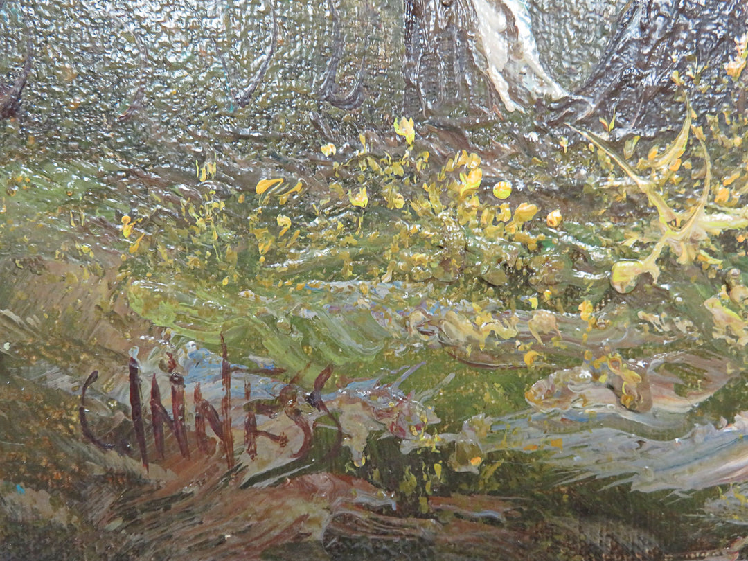 Autumn Trees Oil Painting