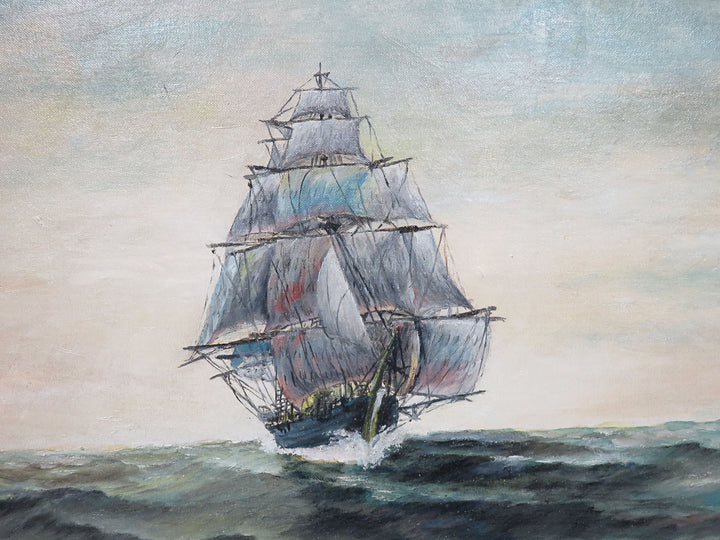 Tall Ship Oil Painting