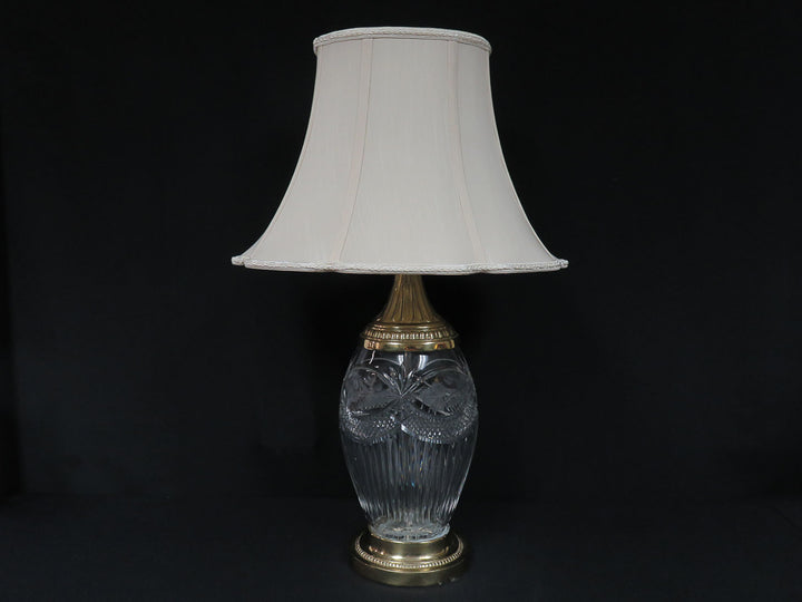 Cut Glass Table Lamp