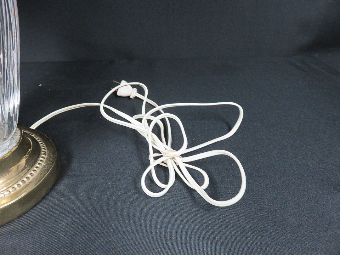 Cut Glass Table Lamp