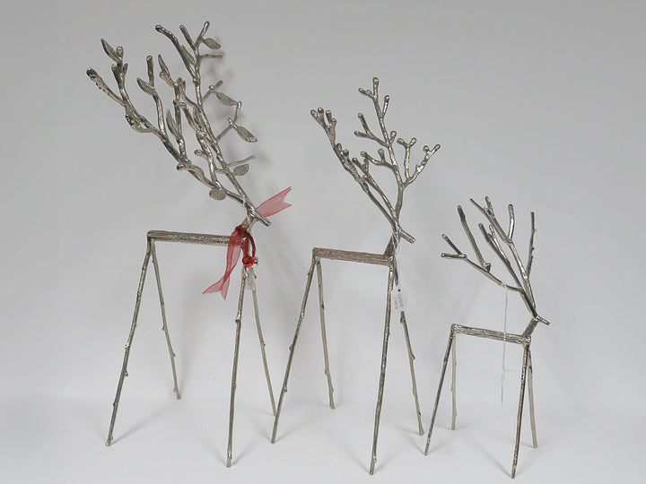 Pottery Barn Reindeer Sculptures