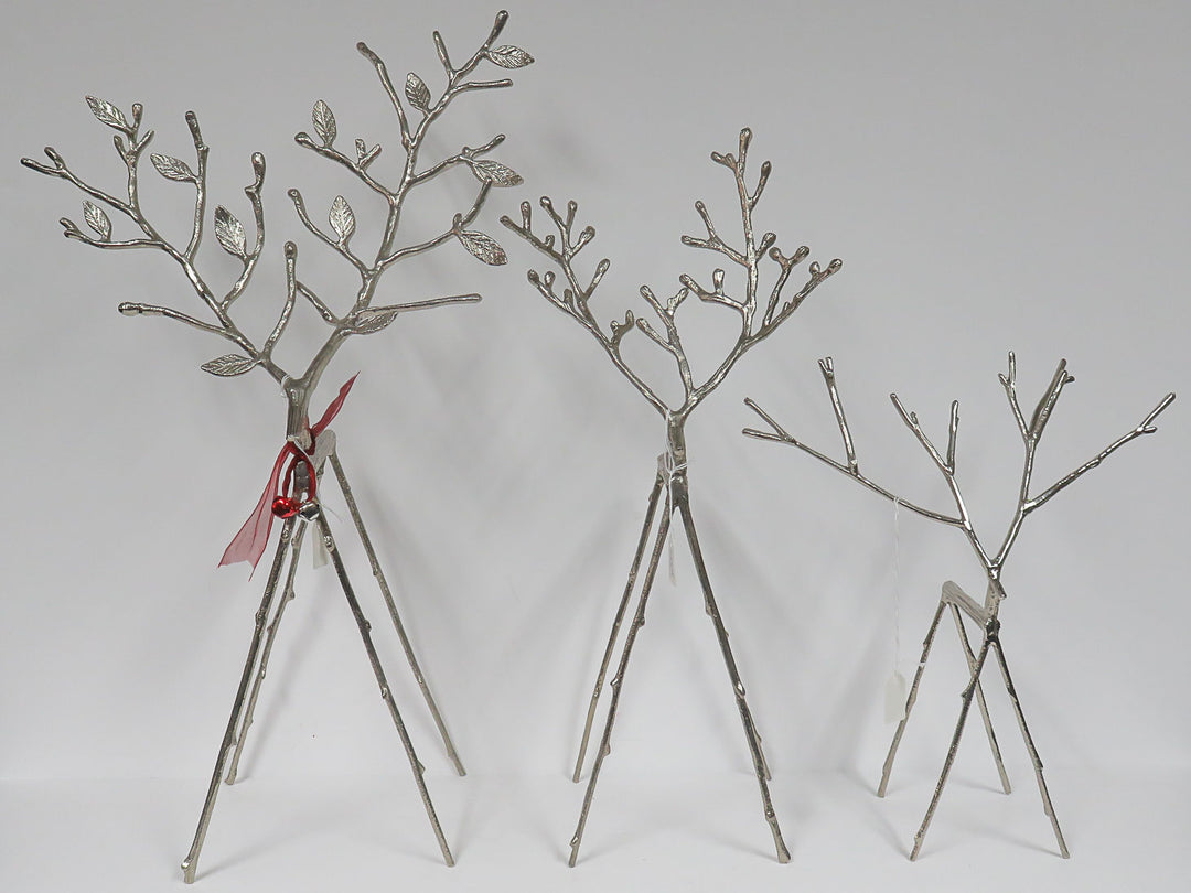 Pottery Barn Reindeer Sculptures