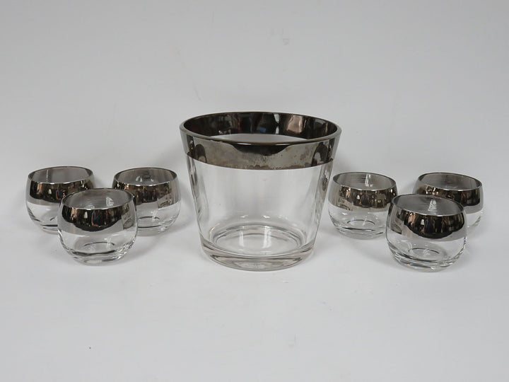 Ice Bucket with Roly Poly Glasses