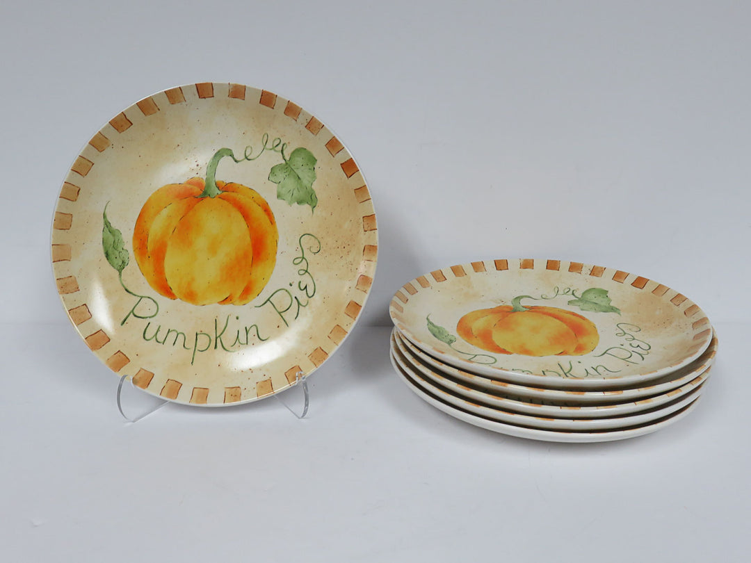 Fall Dessert Plates