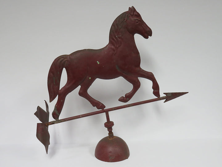 Iron Trotting Horse Sculpture